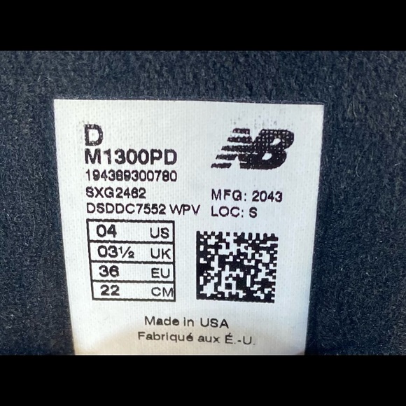 New Balance 1300 Made In USA Hi Viz Grey Suede - Picture 7 of 7